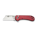 We Knife Co Ltd Elementum Utility 2.26" 6Cr13 Aluminum Burgundy C23039B-5