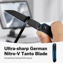 We Knife Co Ltd KwaiQ 2.97" Nitro-V Blue/Black G10 C23015-3