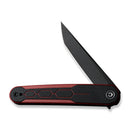 We Knife Co Ltd KwaiQ 2.97" Nitro-V Burgundy / Black G10 C23015-1
