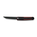 We Knife Co Ltd KwaiQ 2.97" Nitro-V Burgundy / Black G10 C23015-1