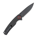 CobraTec Knives Samson 3.25" D2 Blade Black CTSAMSONBLK