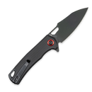 CobraTec Knives Wolverine 3.125" D2 Black Blade Black G-10 Handles CTWOLVERINEBLK