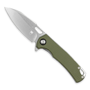 CobraTec Knives Wolverine 3.125" D2 Blade Green G-10 Handles CTWOLVERINEGRN