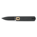 Vosteed Corgi CG29VPMK – 2.99" 14C28N Drop Point Trek Lock Knife with Black Micarta Handle