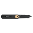 Vosteed Corgi CG29VPMK – 2.99" 14C28N Drop Point Trek Lock Knife with Black Micarta Handle