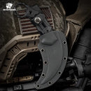 HX Outdoors Shadowfang Claw D-317 Kydex sheath mounted on MOLLE gear