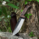 HX Outdoors Junglord D-340 with top-grain leather sheath