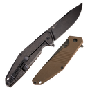 Ruike D191-W Folding Knife Blackwash 8Cr13MoV Desert Tan G-10/Stainless Steel Handles Framelock