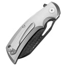 DreamTech D3503D button lock and TC4 titanium handle detail