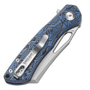 DreamTech D4507 Cleaver D4507MBL closed view showing pocket clip