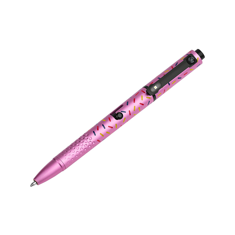 olight donut flashlight I3T Slim Torch 5 or 180 Lumens LED Pocket Battery Power Light Handy Tail Switch Dual Direction Pocket Clip for Multiple Carrying. ( Pink) DIY & Tools Includes 1x AAA Alkaline battery Olight Pen Donut | TikTok