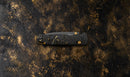 Benchmade Bugout Gold Class 535BK-251 Knife 3.24" M390 Black Cerakote — Fat Carbon & Titanium, AXIS Lock