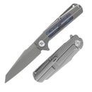 Dreamtech D3403G M390 Titanium+Zirconium Damascus Liner Lock