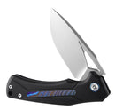 Dreamtech D9402B M390 Titanium+Zirconium Damascus Knife