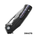 Dreamtech D9402B M390 Titanium+Zirconium Damascus Knife