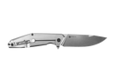Ruike D191-B Folding Knife Stonewash 8Cr13MoV Black G-10/Stainless Steel Handles Framelock