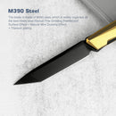 Remette RT-ELIGO EGA3 anodized titanium handle detail – Ostap Hel design