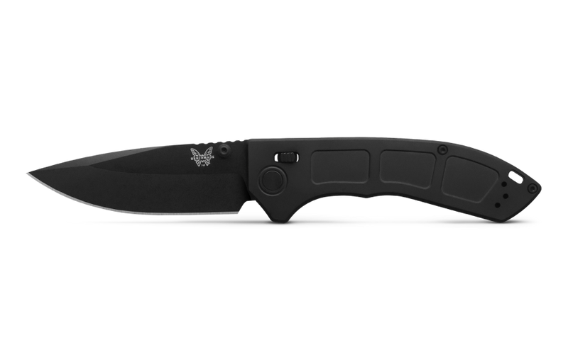 Benchmade 748BK-01 NARROWS Folding Knife 3.43" DLC M390 Matte Black DLC Handles