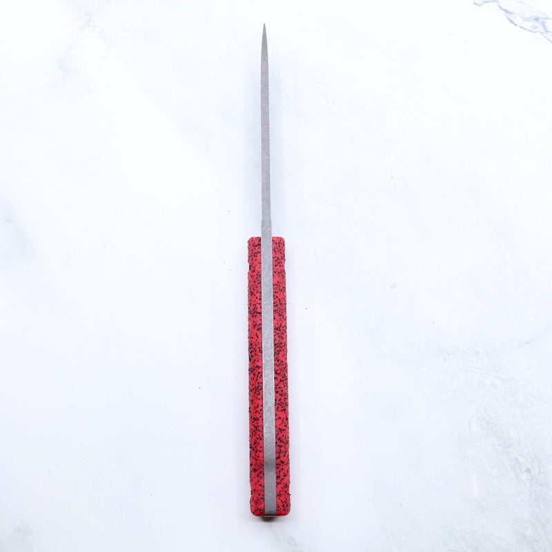 White River Knife & Tool Exodus 3 – 3.15" CPM S35VN Fixed Blade Knife Custom Bubblegum Pink GripX