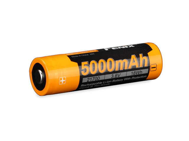 Fenix ARB-L21-5000 V2 – 5000mAh Rechargeable 21700 Li-ion Battery