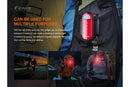 Fenix BC05R V2.0 – Lightweight USB-C Rechargeable Bicycle Tail Light, Wide-Angle Red Beam