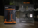 Fenix E12 V3 – 200 Lumen Compact EDC Flashlight with Magnetic Tail