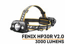 Fenix HP30R V2.0 – 3000 Lumen USB-C Rechargeable Headlamp, Spotlight + Floodlight Combo