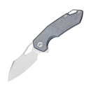FerraMonster GLIDEMAN FM23003-A – 3.05" M390 Frame Lock Blue Stonewash Titanium Knife
