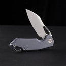 FerraMonster GLIDEMAN FM23003-A – 3.05" M390 Frame Lock Blue Stonewash Titanium Knife