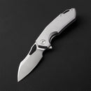 FerraMonster GLIDEMAN FM23003-B – 3.05" M390 Frame Lock Grey Titanium Knife