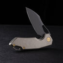 FerraMonster GLIDEMAN FM23003-C – 3.05" M390 Frame Lock Bronze Titanium Knife