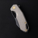 FerraMonster GLIDEMAN FM23003-C – 3.05" M390 Frame Lock Bronze Titanium Knife
