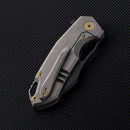 FerraMonster GLIDEMAN FM23003-C – 3.05" M390 Frame Lock Bronze Titanium Knife