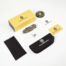 FerraMonster GLIDEMAN FM23003-C – 3.05" M390 Frame Lock Bronze Titanium Knife