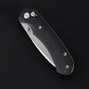 FerraMonster Spectrum CP FM23004CP-A – 3.31" Stonewashed 154CM Blade, Black Micarta Crossbar Lock EDC Knife