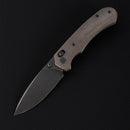 FerraMonster Spectrum CP FM23004CP-D – 3.31" Black Stonewash 154CM Blade, OD Green Micarta Crossbar Lock Knife