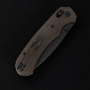 FerraMonster Spectrum CP FM23004CP-D – 3.31" Black Stonewash 154CM Blade, OD Green Micarta Crossbar Lock Knife
