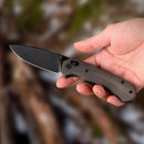 FerraMonster Spectrum CP FM23004CP-D – 3.31" Black Stonewash 154CM Blade, OD Green Micarta Crossbar Lock Knife