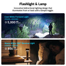 Olight Prowess 5,000 Lumen Multifunctional Rechargeable LED Flashlight with Bidirectional Lighting