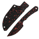 Kansept Flank G006A8 front view – 3.69" Drop Point fixed blade knife