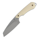 Kansept Valk G019A3 blade detail – stonewashed Nitro V reverse tanto