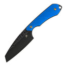 Kansept Valk G019A4 blade detail – blackwash rock pattern Nitro V reverse tanto