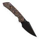 Kansept Fenrir G3034A2 copper carbon fiber handle detail