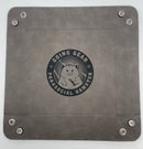 Leather Valet Tray Hamster Logo 6"x6"