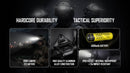 Nitecore HC65M UHE NVG Mountable 2000 Lumen USB-C Rechargeable Headlamp w/ Aux Red LED