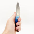 Henry Walker Knives Caper – S30V Steel Maple Handle Handmade USA Fixed Blade Knife