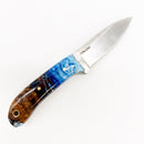 Henry Walker Knives Caper – S30V Steel Maple Handle Handmade USA Fixed Blade Knife