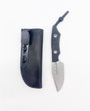 Heretic Kobold H065-5A-BLK-G10 – 2.8" MagnaCut Battleworn Fixed Blade (Black G10)