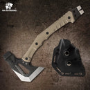 HX OUTDOORS GUARDIANS FT-02 – 13" 420 Bushcraft Hatchet with TAN G10 Handle