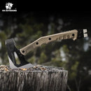 HX OUTDOORS GUARDIANS FT-02 – 13" 420 Bushcraft Hatchet with TAN G10 Handle